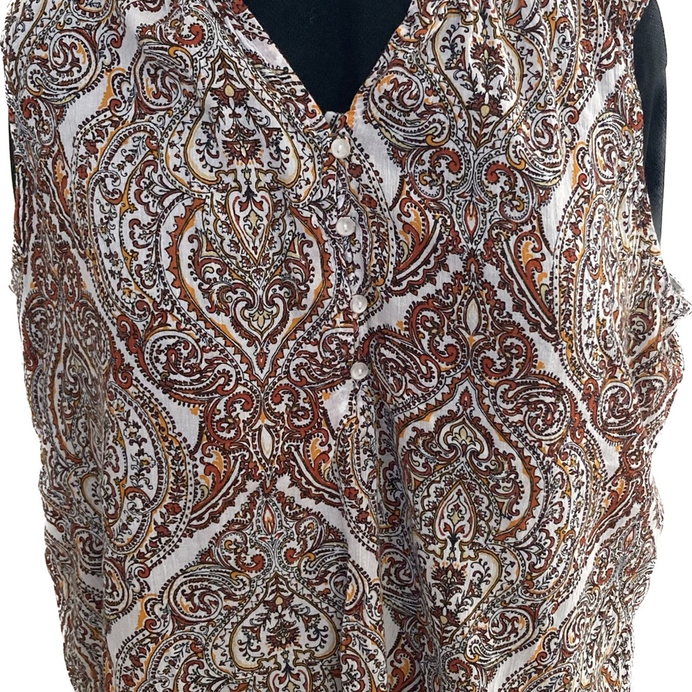 Liz Claiborne Sleeveless Cotton Top xxl
